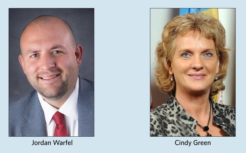 Sussex County Board of Adjustment member Jordan Warfel and Sussex County Councilwoman Cindy Green are in the middle of a conflict-of-interest disclosure form controversy. SUBMITTED PHOTOS
